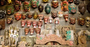 Patung oleh-oleh Bali Indonesia